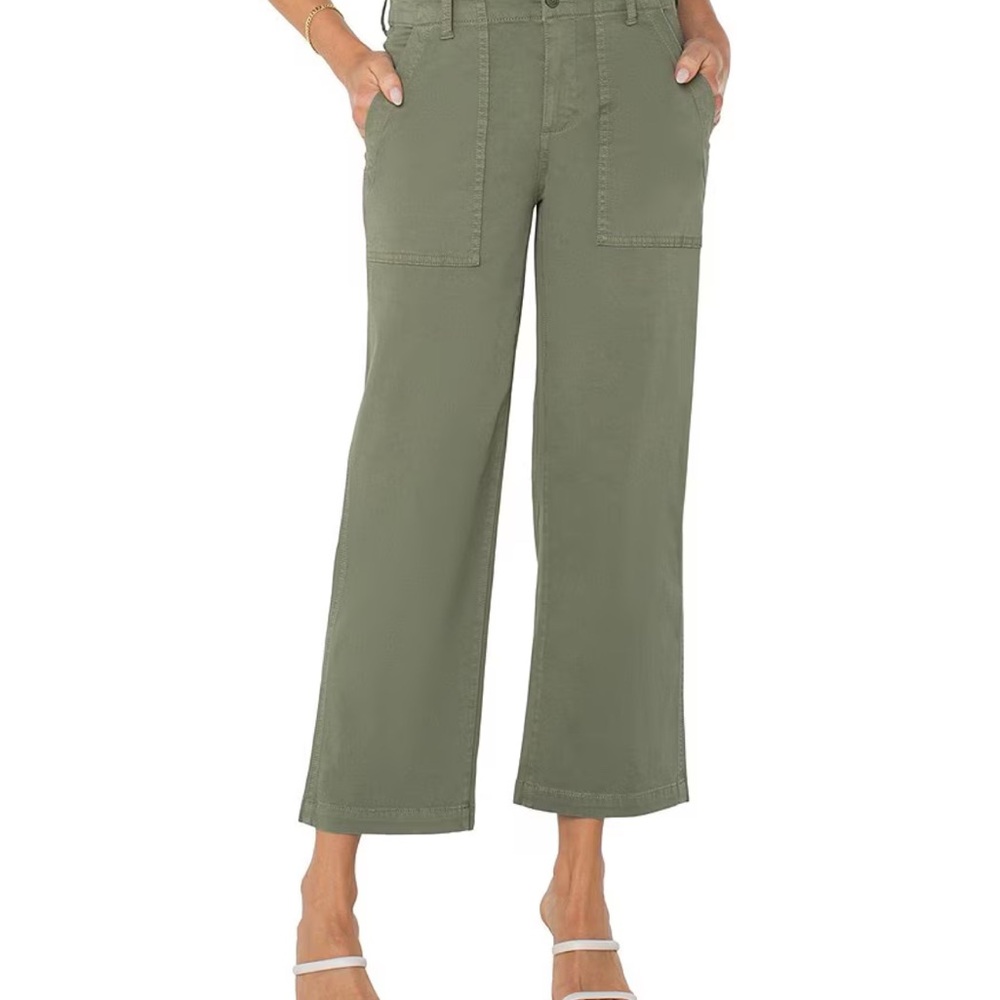 Liverpool Wide-Leg Pants